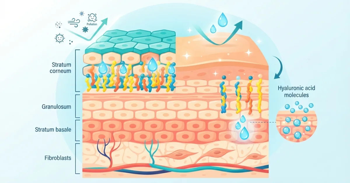 Céramides : comprendre leur rôle dans la barrière cutanée et l'hydratation