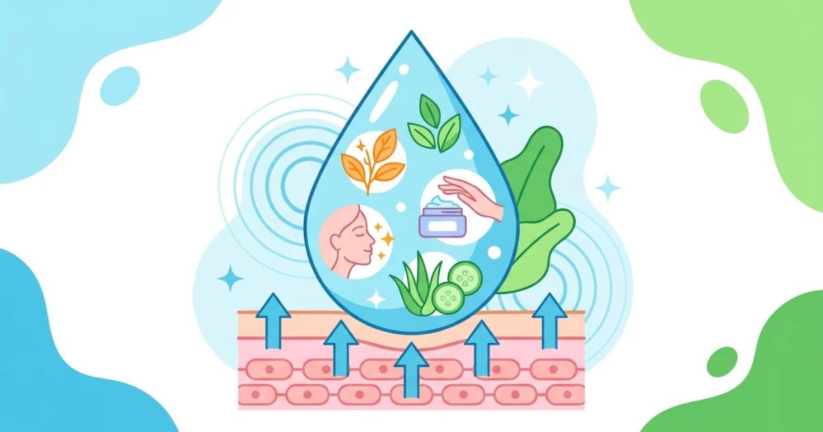 Hydratation de la peau: comprendre ce dont la peau a vraiment besoin