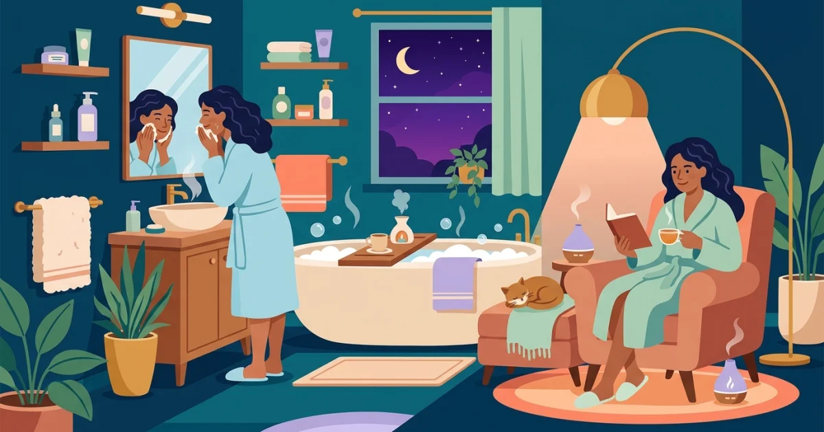 Rituel du soir: comment préparer la peau et le corps au repos