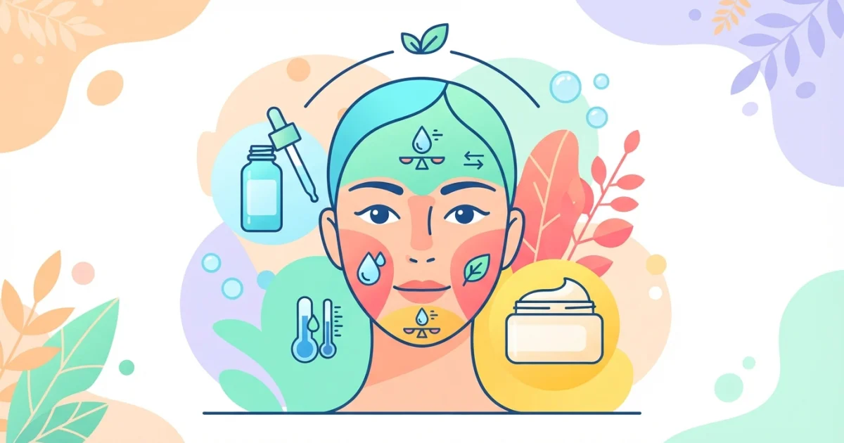 Peau mixte : comment construire une routine simple sans assécher ni surcharger ?