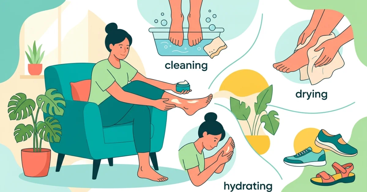 Soins des pieds: gestes simples pour des pieds plus confortables